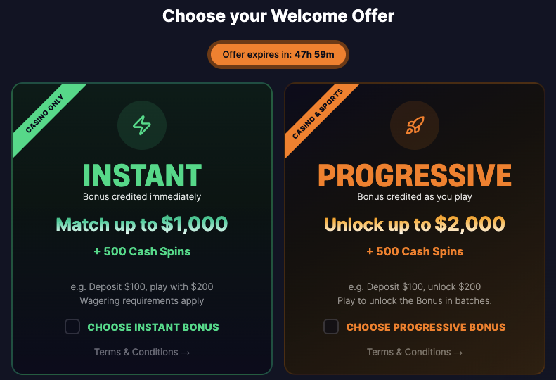 Bitsler Welcome Bonuses